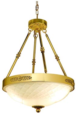 Creta golden pendant light - Pendants by Estro