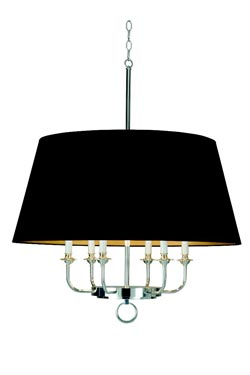 Juliette chrome chandelier pendant - Pendants by Estro