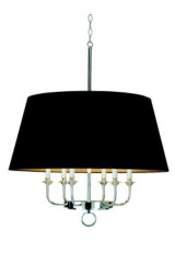 Juliette chrome chandelier pendant - Pendants by Estro