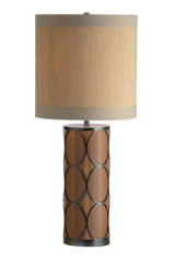 Helena contemporary wooden table lamp - Table lamps by Estro