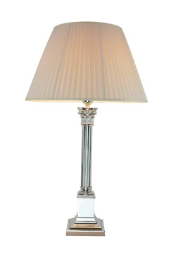 Impero classic Greek column table lamp - Table lamps by Estro