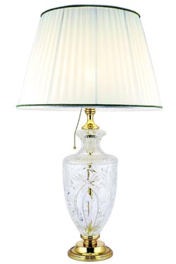 Madison table lamp in engraved crystal - Table lamps by Estro