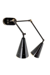 Double black vintage wall light Nancy - Wall lights by Estro