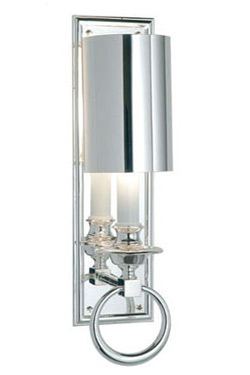 Juliette classic wall light in chrome-plated metal - Wall lights by Estro