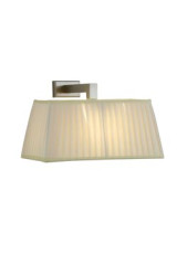 Kazan large wall lamp in ivory fabric - Wall lights by Estro