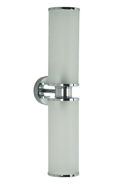 Layla 2-light glass tube wall light - Wall lights by Estro