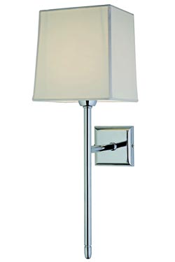 Palace chrome metal torch wall light - Wall lights by Estro