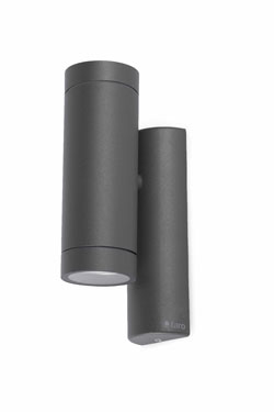 Applique d'extérieur 2 lumières gris foncé Steps  - Applique d'extérieur by Faro