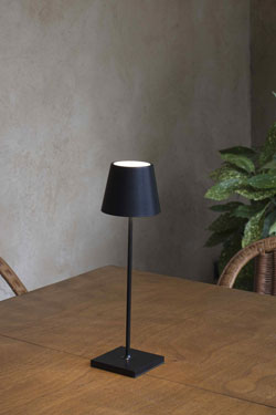 Toc380 Black IP54 Wireless Outdoor Lamp 