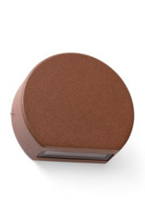 Small round outdoor path light finish rust Pill - Exterior path & step lighting by Faro