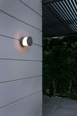 Block Cement Outdoor Wall Sconce