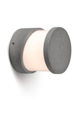 Block Cement Outdoor Wall Sconce - Exterior wall lights by Faro