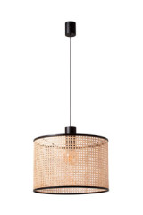 Grande suspension en rotin naturel Mambo - Suspension by Faro
