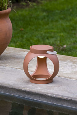 Lampe baladeuse sans fil Terracotta Candela