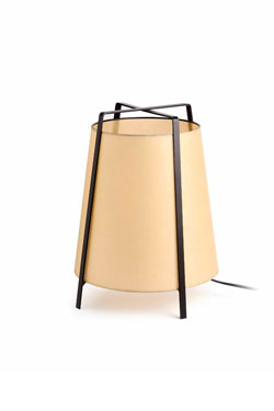 Lampe à poser lanterne en papyrus Akane 350  - Lampe de table by Faro