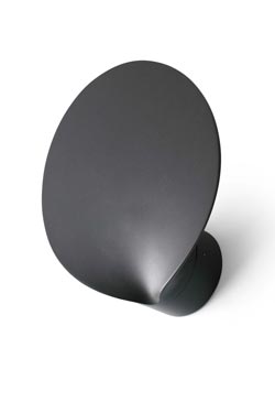 Lotus applique d'extérieur pétale en aluminium gris - Applique d'extérieur by Faro