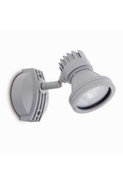 Mini Project applique extérieur aluminium design gris orientable - Spot & projecteur d'extérieur by Faro