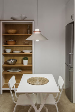 Naos suspension minimaliste blanche
