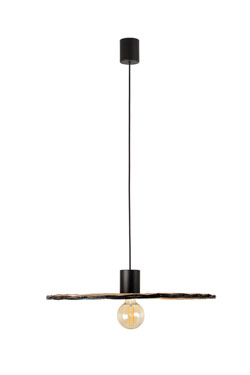 Costas 600 natural rattan disc pendant - Pendants by Faro