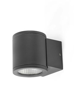 Petite applique d'extérieur gris anthracite Tond 