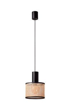 Petite suspension en rotin naturel Mambo - Suspension by Faro