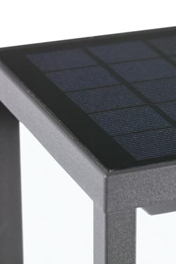 Saura lampe de jardin solaire style lanterne