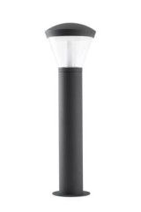 Shelby balise d'extérieur en aluminium gris foncé grand modèle - Balise d'extérieur by Faro