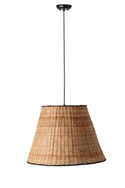 Sumba suspension conique en rotin