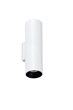 Stan white double light wall lamp  - Wall lights by Faro