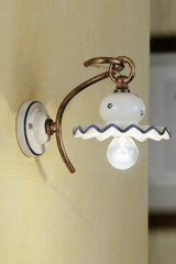 Applique bleu Roma C400  - Applique by Ferroluce Classic