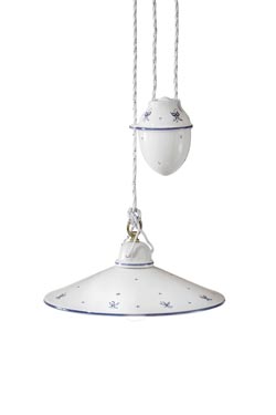 Asti suspension monte-et-baisse en céramique 35cm