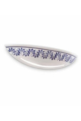 Blue and white ceramic wall lamp Trieste - Wall lights by Ferroluce Classic