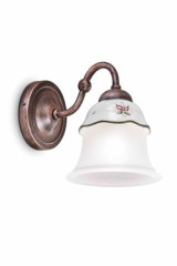 Ceramic and glass country wall lamp Ferrara - Wall lights by Ferroluce Classic