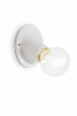 Trieste retro white ceramic wall light - Wall lights by Ferroluce Classic