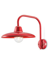 Grande applique rouge vif collection Black and White - Applique by Ferroluce
