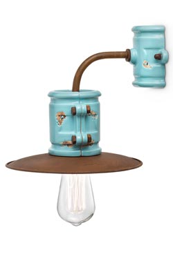 Grunge applique C1524 bleu ciel  - Applique by Ferroluce