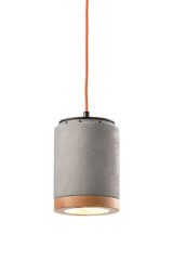 Mateca suspension in raw concrete - Pendants by Ferroluce