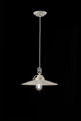 Retro pendant light C099 small white model - Pendants by Ferroluce