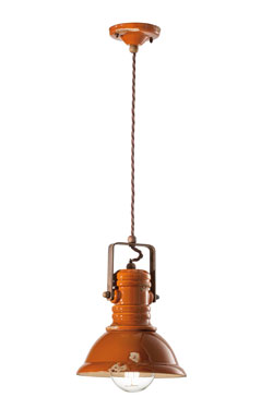 Petite suspension corail style industriel - Suspension by Ferroluce