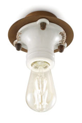 Plafonnier minimaliste pour installation hors murs - Plafonnier by Ferroluce