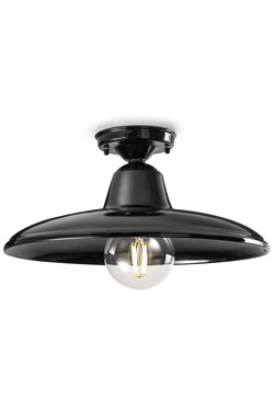 Plafonnier noir collection Black and White - Plafonnier by Ferroluce