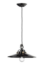 Suspension rétro C099 petit modèle noire - Suspension by Ferroluce