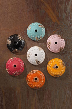 Urban grey ceramic wall light
