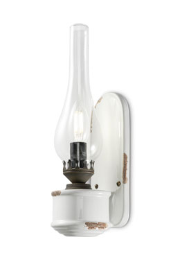 Vintage candle sconce - Wall lights by Ferroluce