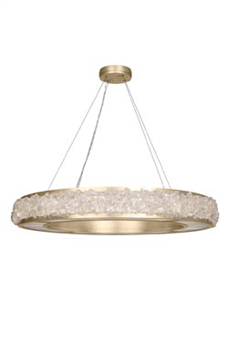 Grande suspension design anneau Artic Halo - Suspension by Fine Art Lamps
