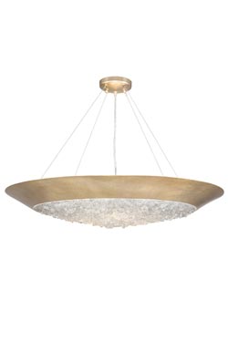 Golden pendant lamp Artic Halo - Pendants by Fine Art Lamps