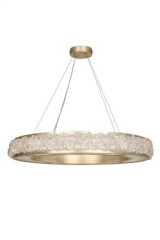 Large design ring pendant Artic Halo - Pendants by Fine Art Lamps