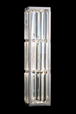 Crystal prisms wall lamp - Crystal Enchantement - Wall lights by Fine Art Lamps
