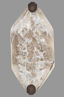 Large LED bronze wall light Allison Paladino