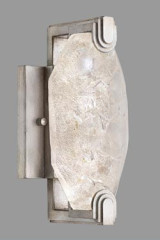 Silver wall lamp, LED lighting, small model, by Allison Paladino - Wall lights by Fine Art Lamps